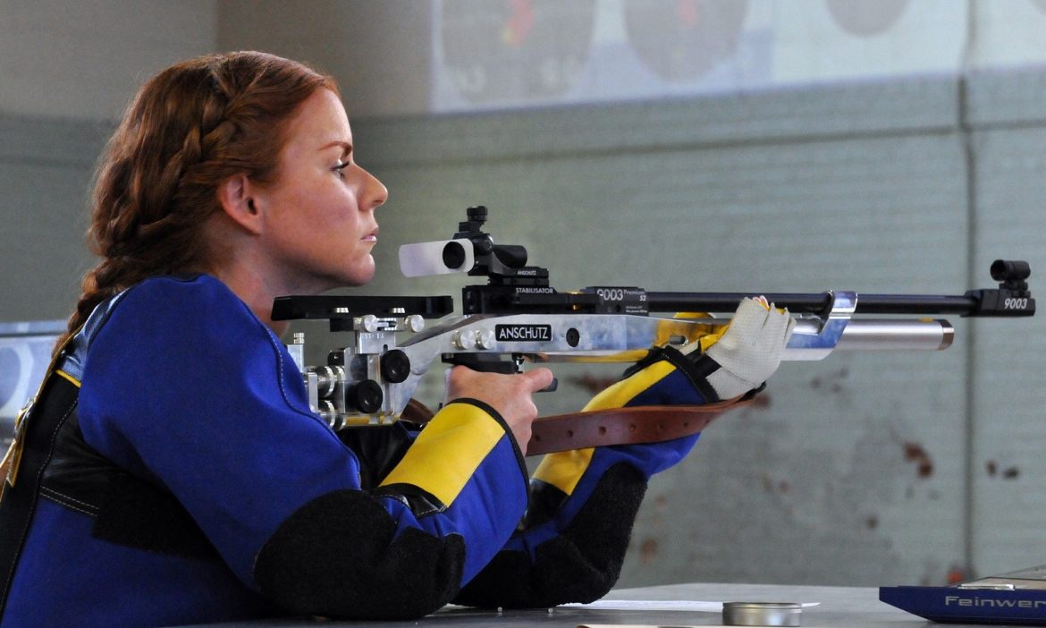 girl with gun